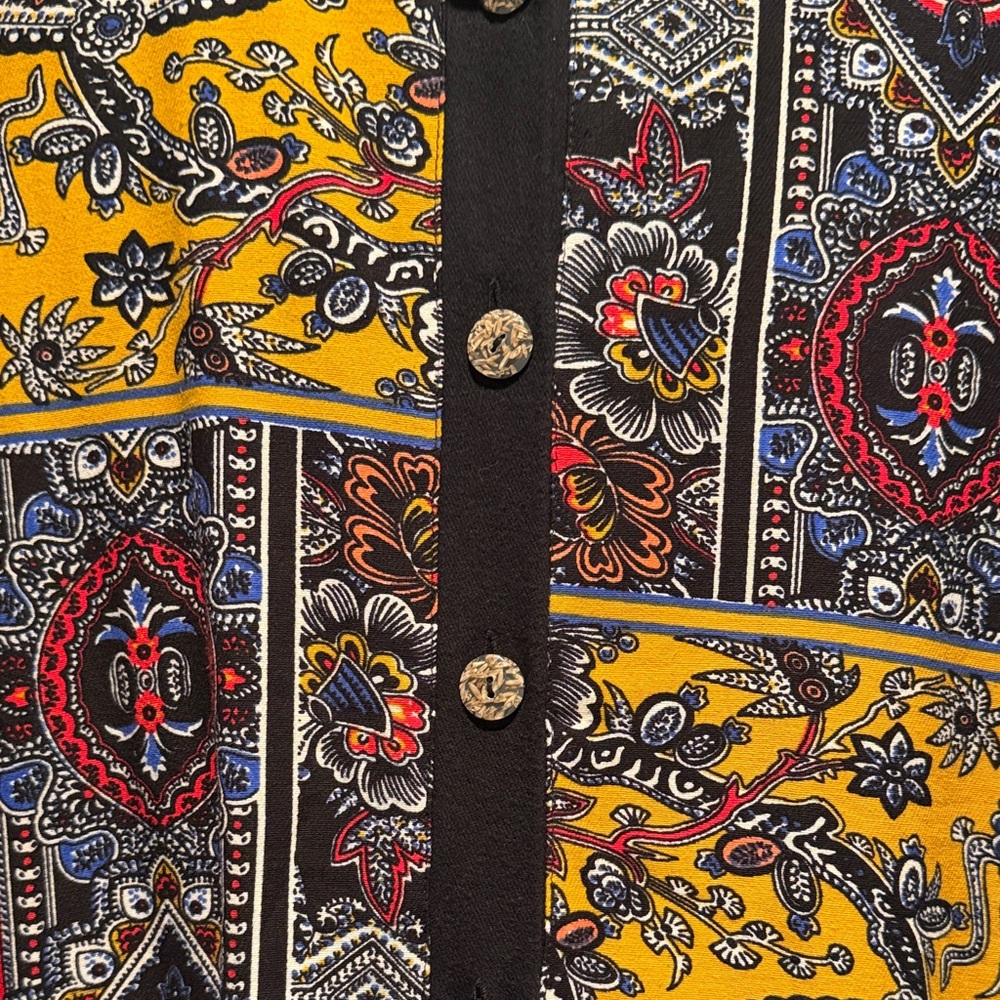 Colorful Patterned Women's Jacket - Picture 3 of 6